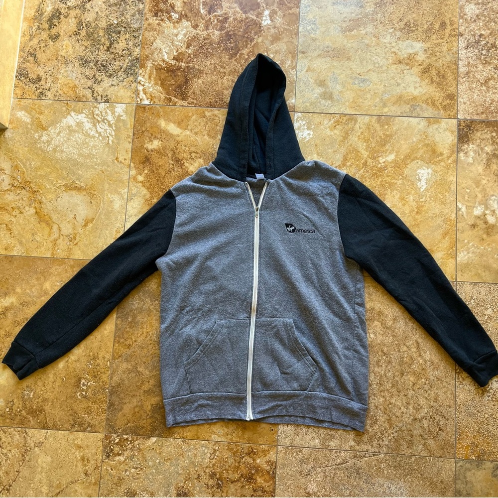 Virgin America Zip-Up Hoodie